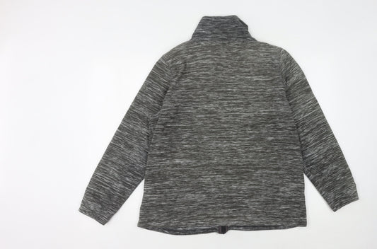 Bonmarché Women's Grey Mid-Length Jacket M