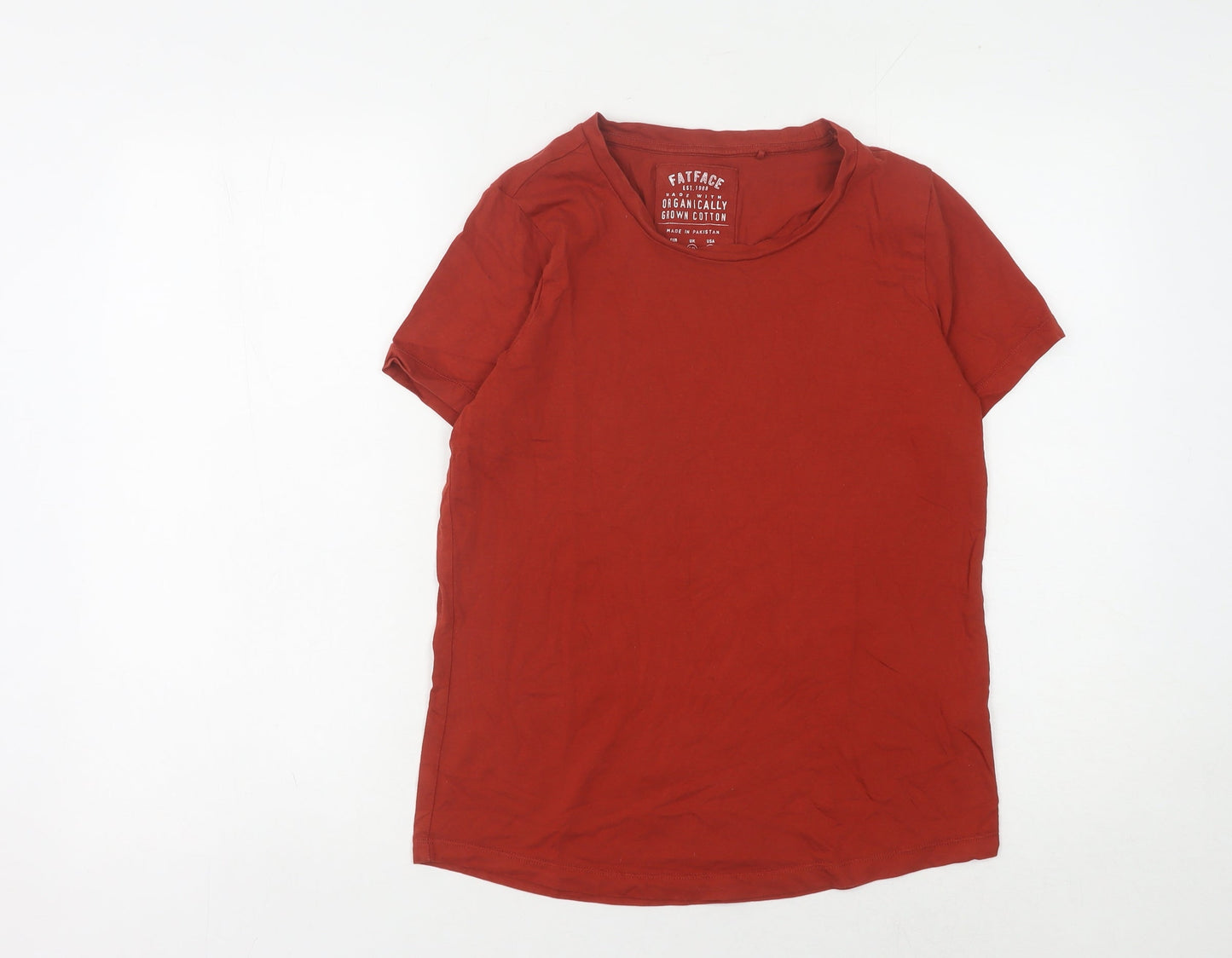 FatFace Women's Red T-Shirt, UK Size 10, Casual Wear