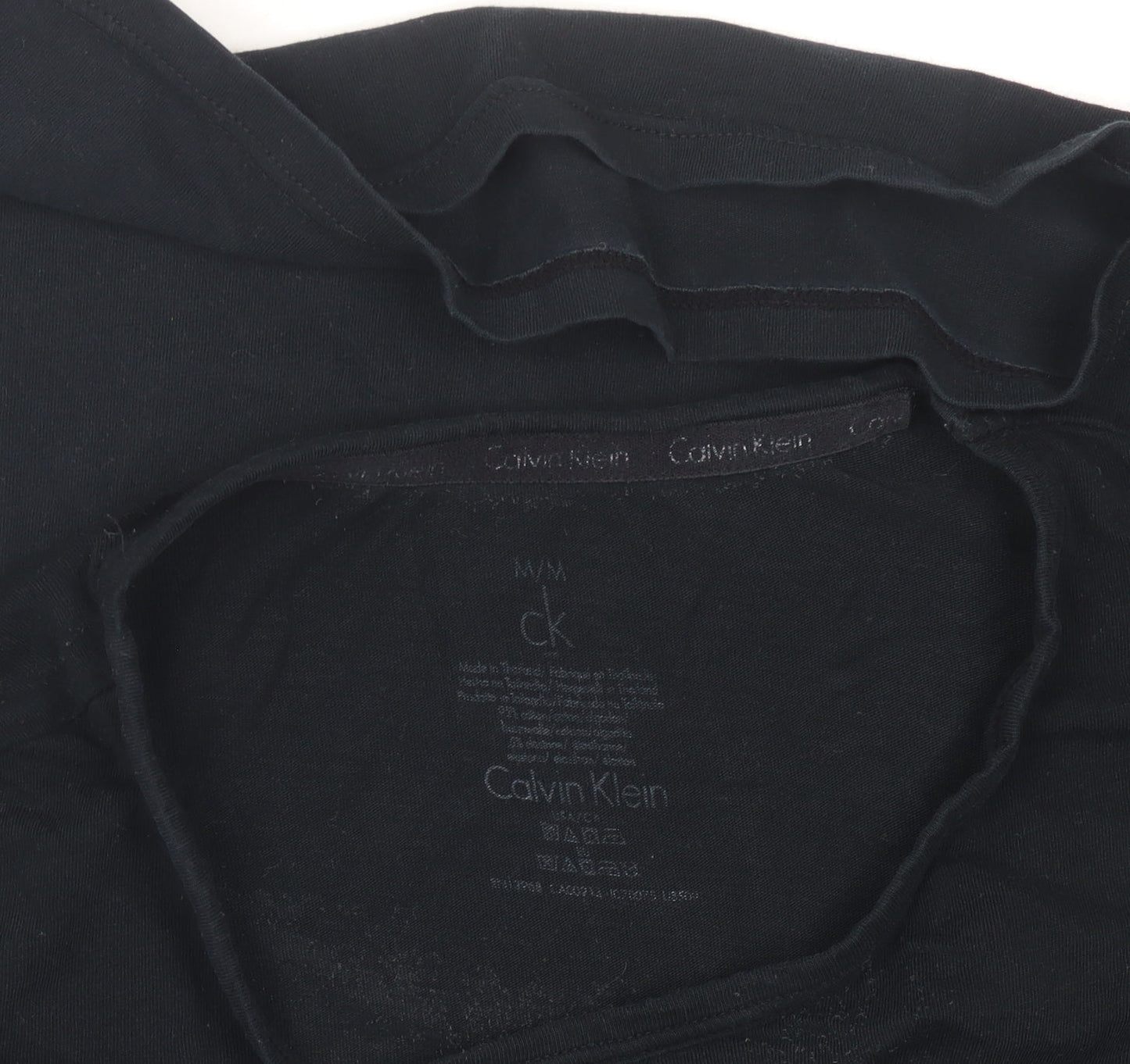 Calvin Klein Men's Black Medium T-Shirt - Classic Fit