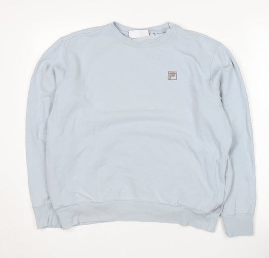 Fila Unisex Blue Sweatshirt, Size L, Casual Comfort