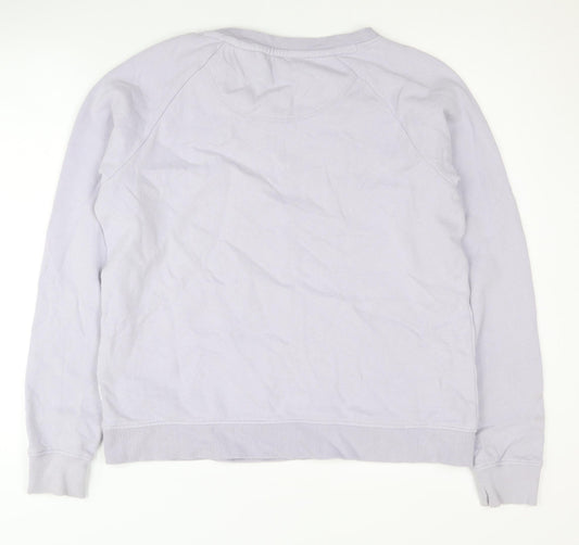 FatFace Women's Grey Summer Graphic Sweatshirt Size 12