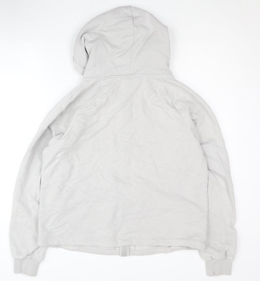 Women's Best Grey Full Zip Hoodie, Women's S, Cotton, Casual