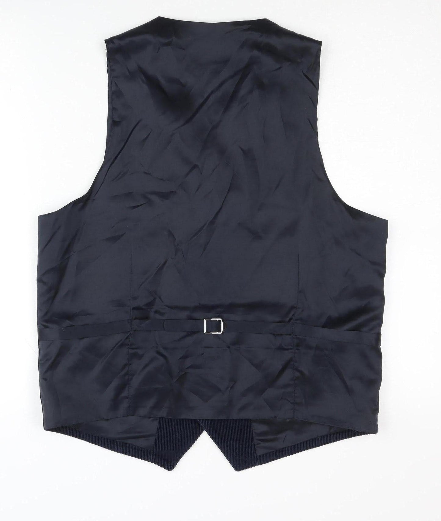 FERAUD Men's Blue Corduroy Waistcoat Size 42, Classic Style