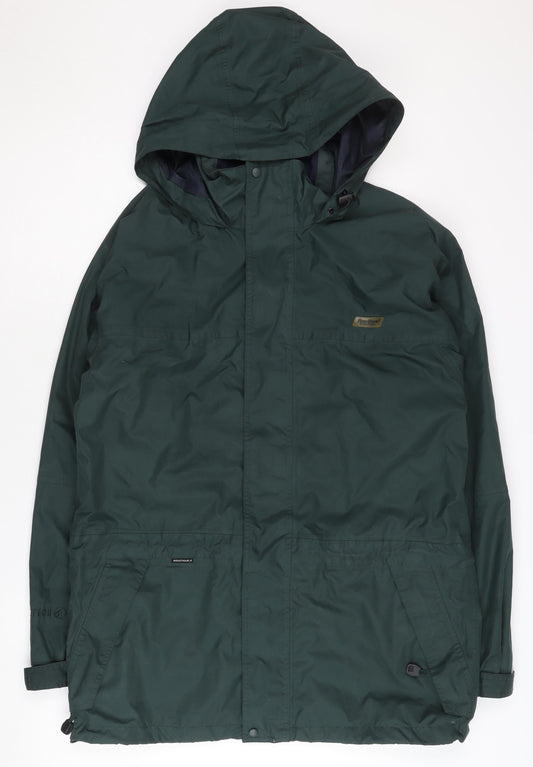 Peter Storm Men's Green Parka Jacket S Waterproof
