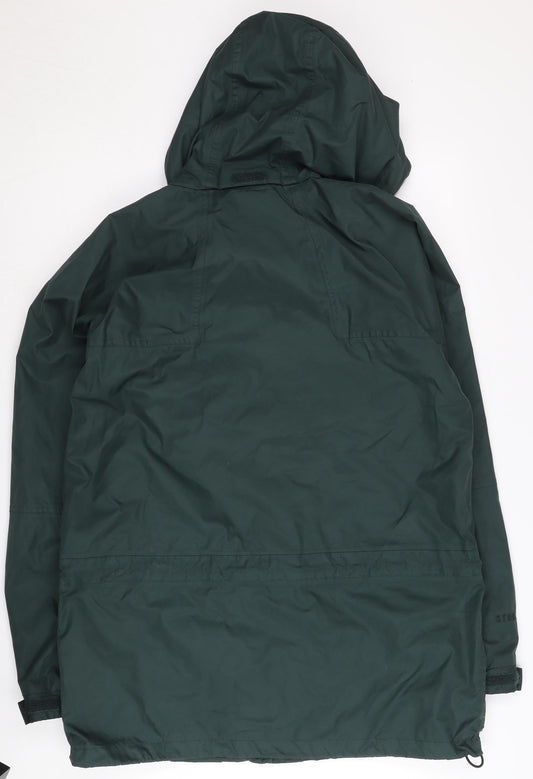 Peter Storm Men's Green Parka Jacket S Waterproof