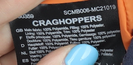 Craghoppers Men's Blue Puffer Waistcoat Size M