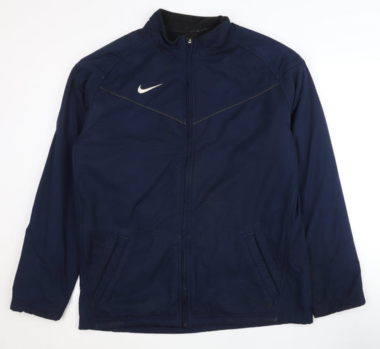 Nike Men's Blue Full Zip Jacket L