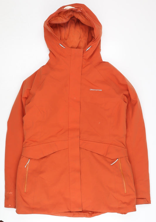 Craghoppers Women's Orange Parka Jacket Size 12