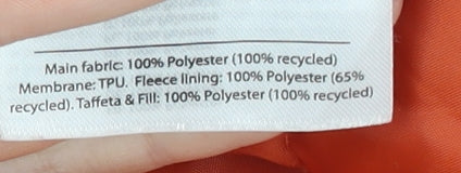 Craghoppers Women's Orange Parka Jacket Size 12