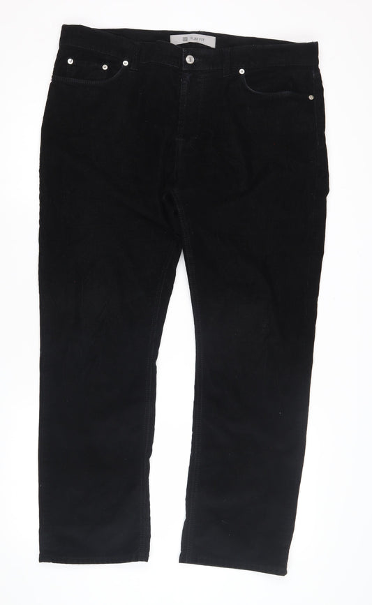 Gap Men's Black Slim Fit Trousers Size 38/30