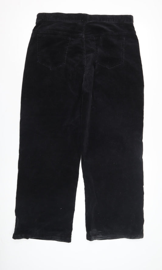 Mountain Lake Women's Black Bootcut Trousers Size 16