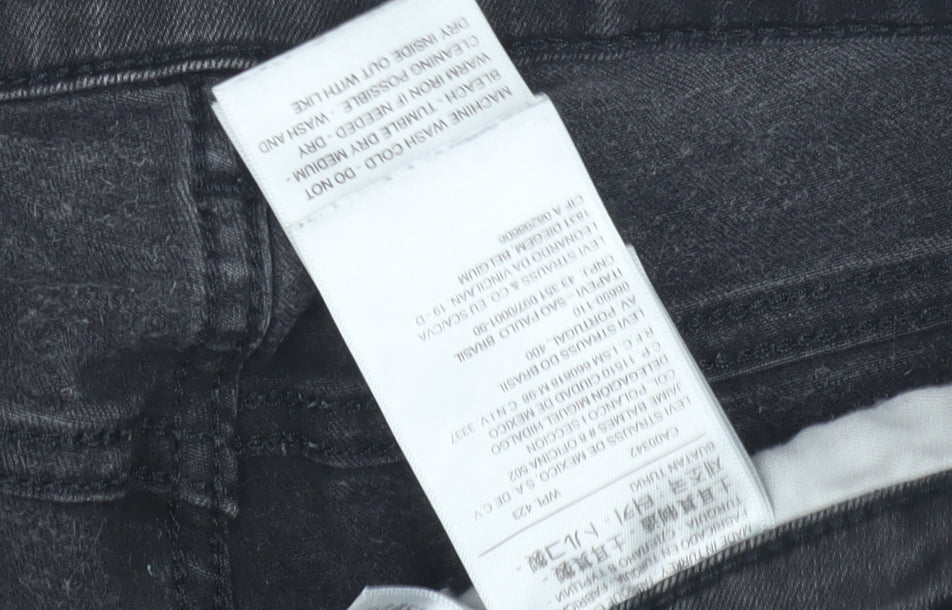 Levi's Women's Black Skinny Jeans Size 24 Plus