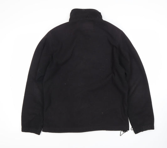 Mountain Essentials Men's Black XS Fleece Jacket