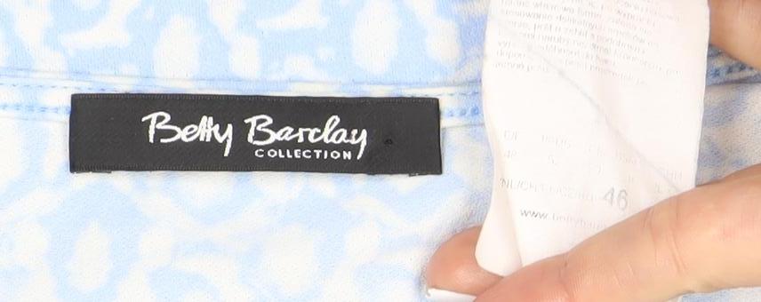 Randy Berry Women's Blue Animal Print T-Shirt