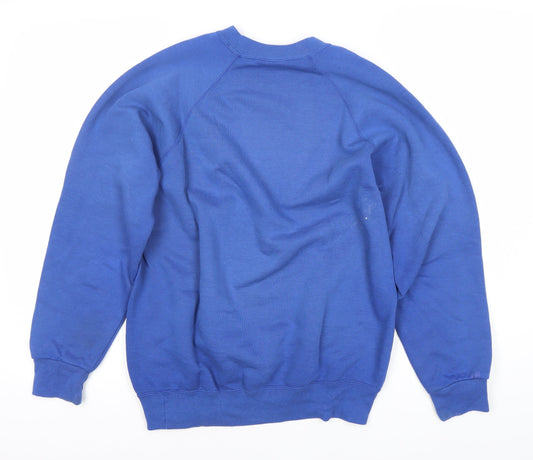 Lee Men's Blue Pullover Sweatshirt Size S