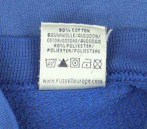 Lee Men's Blue Pullover Sweatshirt Size S