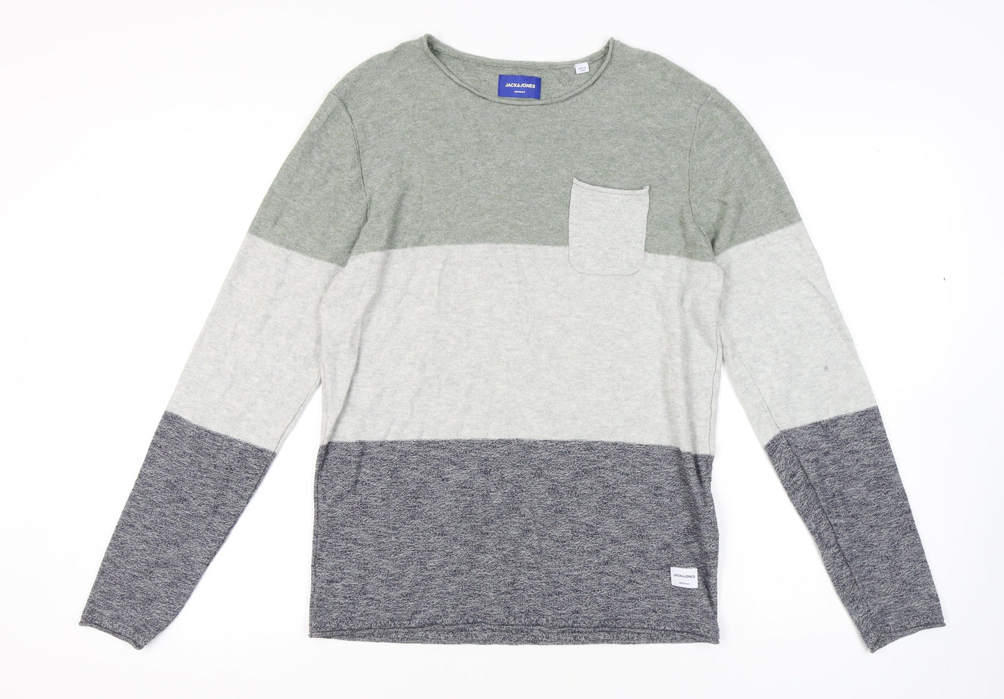 Jack & Jones Men's Multicoloured M Pullover Jumper