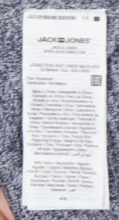 Jack & Jones Men's Multicoloured M Pullover Jumper