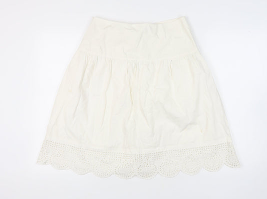 Tommy Hilfiger Women's White Lace Skirt Size 8