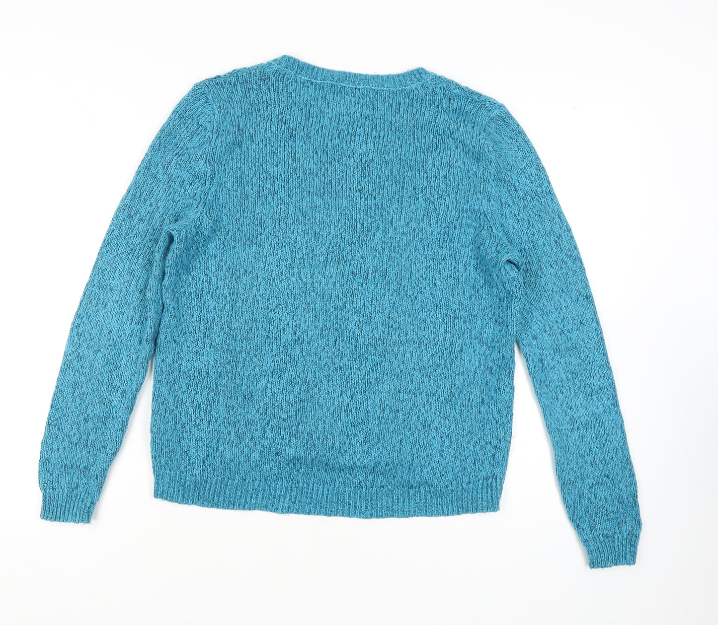 Marks and Spencer Women's Blue Pullover Jumper Size 14