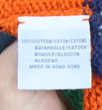 Polo by Ralph Lauren Multicoloured Striped Knit Jumper, L