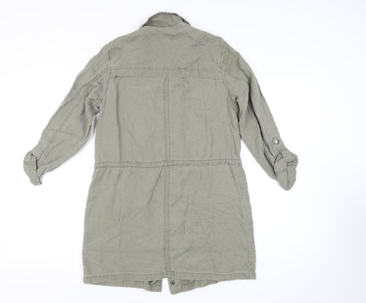Marks and Spencer Women's Green Size 8 Basic Jacket