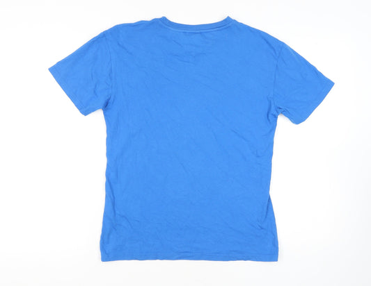 Tommy Jeans Men's Blue XS Crew Neck T-Shirt
