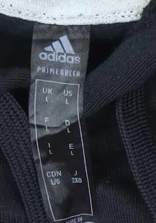Adidas Men's Black 2XL Pullover Hoodie