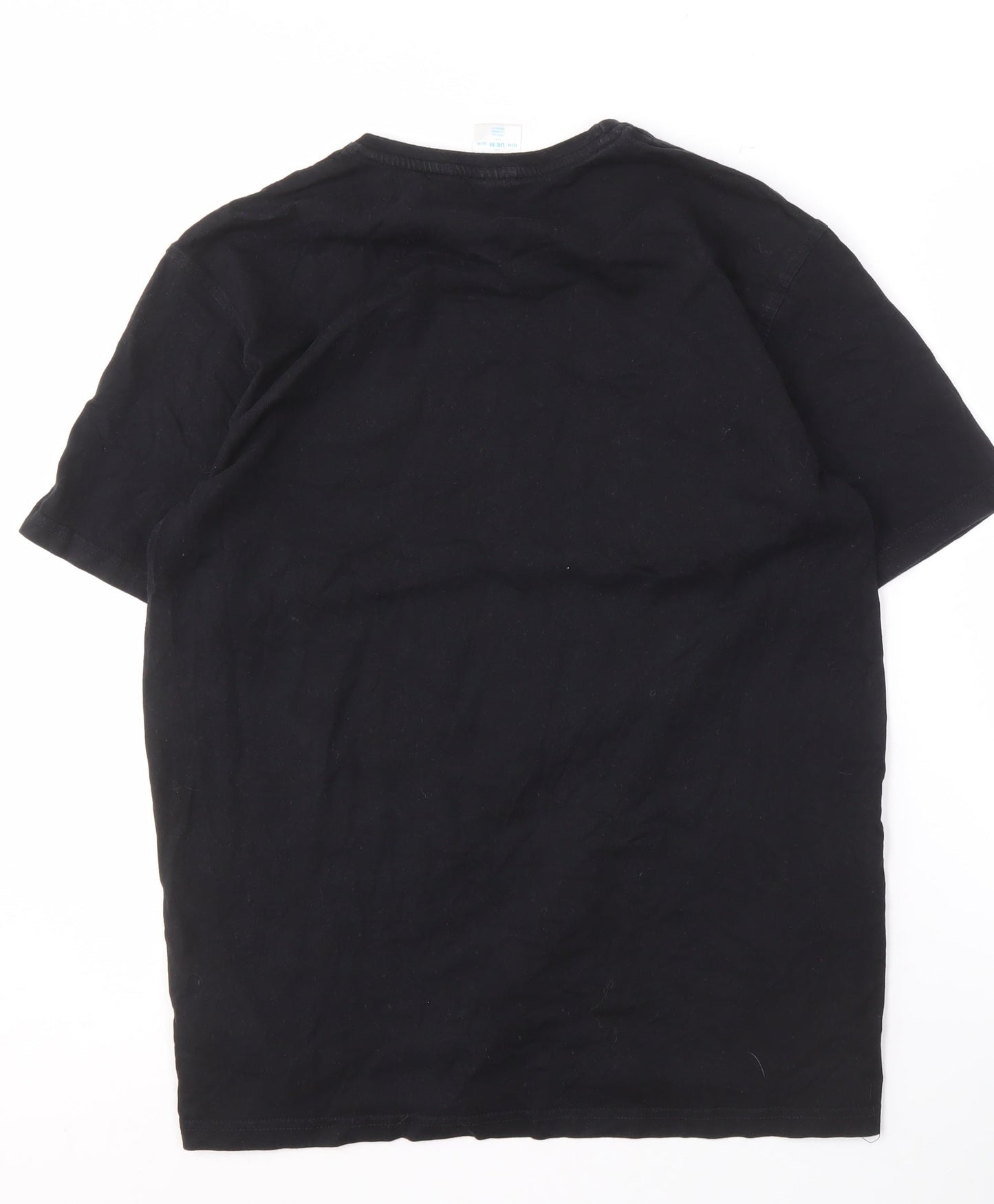 UEFA Euro 2020 Men's Black M T-Shirt, Sports Theme