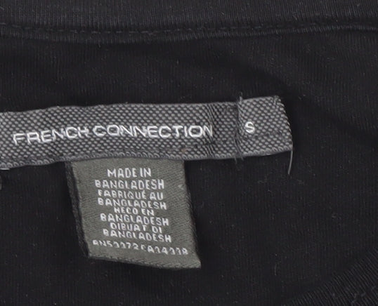 French Connection Men's Black S Crew Neck T-Shirt