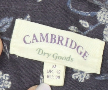 Brand and care label for Cambridge Dry Goods Women's Floral Long Sleeve Dress