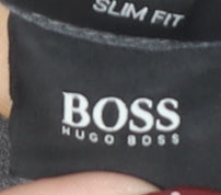 Hugo Boss Mens Grey Slim Fit T-Shirt Medium