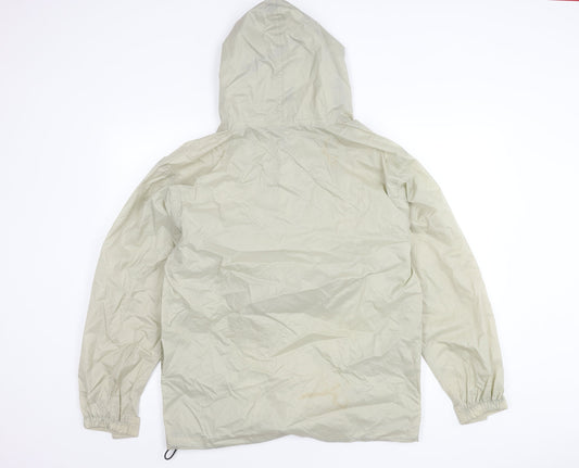 Peter Storm Men's Grey Anorak Jacket S Hooded Waterproof 36"-38"