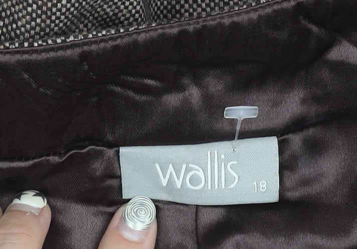 Wallis Women's Brown Cropped Trousers Size 18