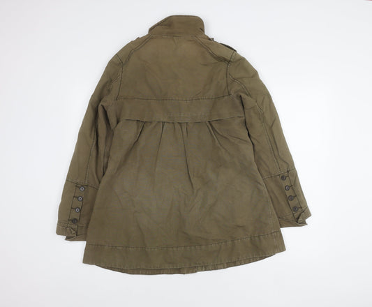 Next Women's Brown Mid-Length Jacket Size 8