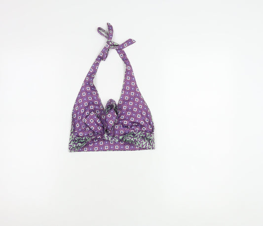 Womens UK Size S Pull & Bear Purple Shirt