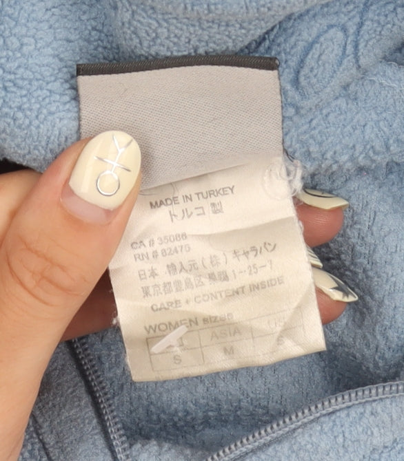 Jack Wolfskin Women's Blue Fleece Sweatshirt M