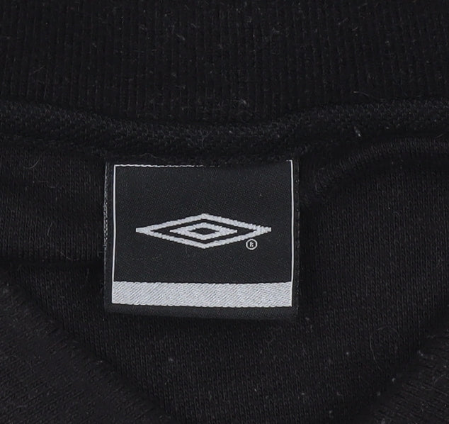 Umbro Men's Black Polo Shirt XL