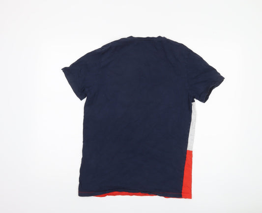 Jack & Jones Men's Multicoloured Crew Neck T-Shirt M