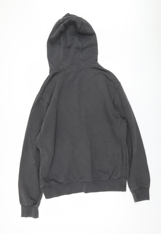 Nike Men's Grey Pullover Hoodie S Fleece