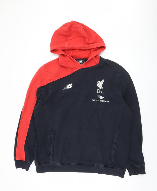 New Balance Men's XL Red & Black Hoodie