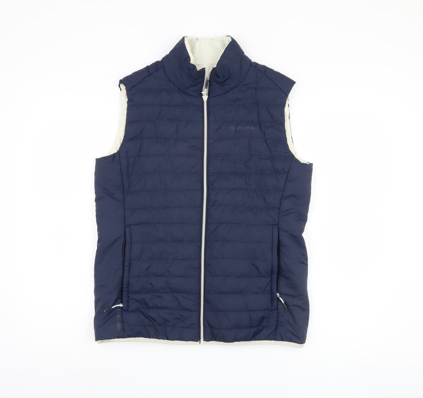Craghoppers Women's Blue Puffer Waistcoat UK 12