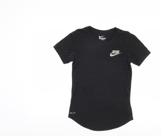 Nike Women's XS Black Athletic T-Shirt
