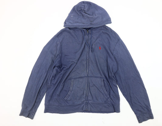 Polo Ralph Lauren Men's Blue XL Hooded Jacket