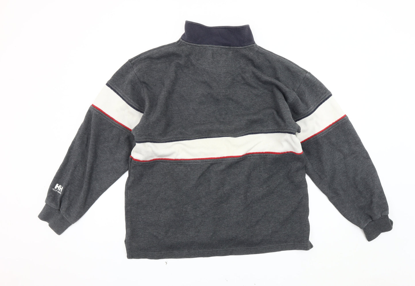 Helly Hansen Men's Grey 1/4 Zip Sweatshirt Size L