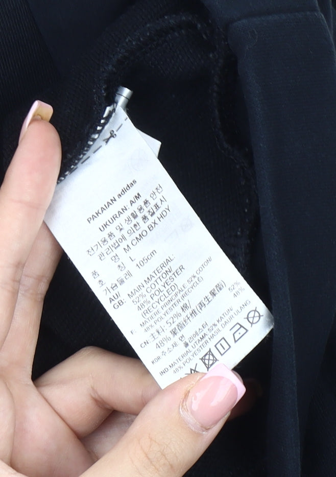 Adidas Men's Black M Pullover Hoodie