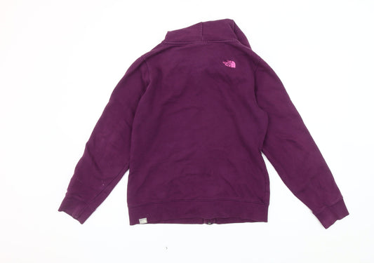The North Face Women's Purple Hooded Jacket M Casual