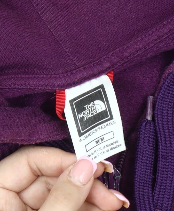 The North Face Women's Purple Hooded Jacket M Casual