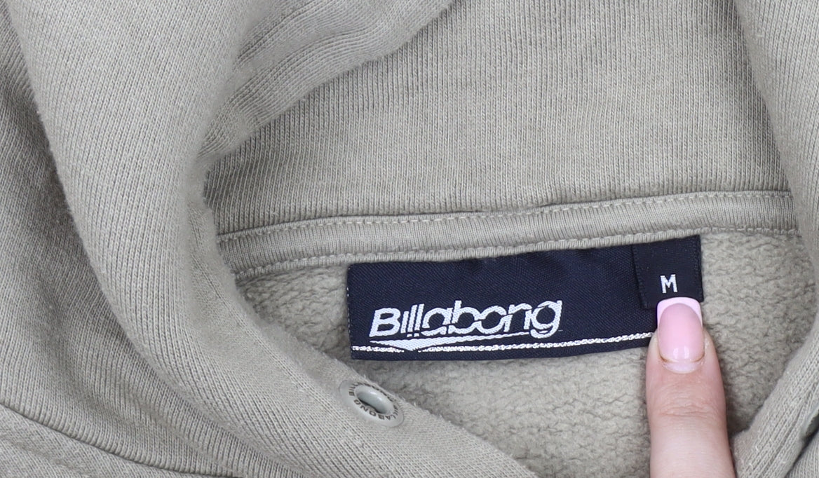 Billabong Men's Beige Pullover Hoodie M