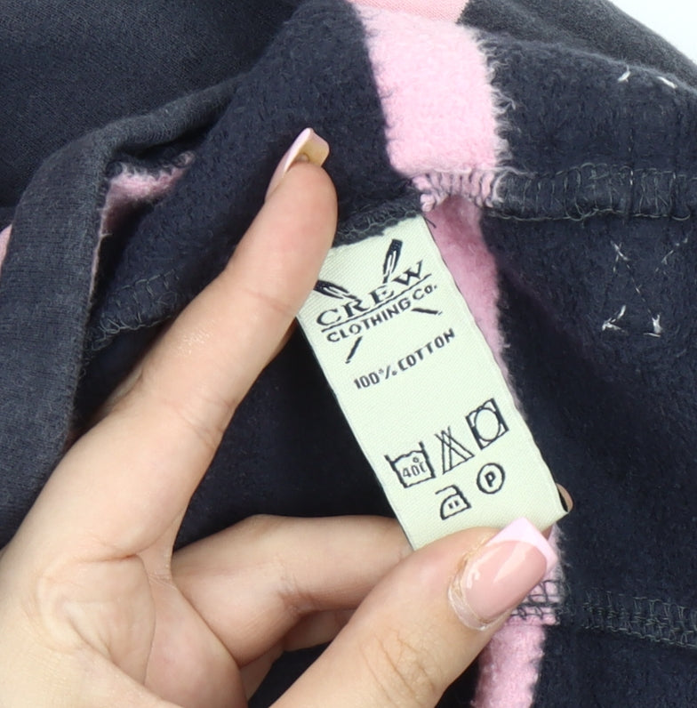 Crew Clothing Co Women's Striped Pullover Sweatshirt